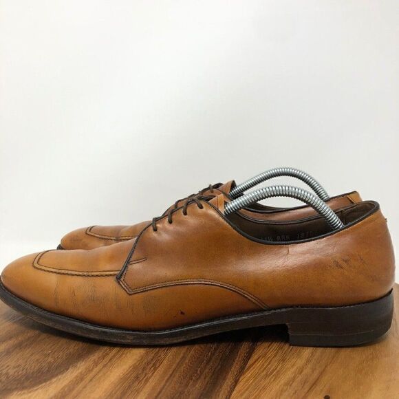 Allen Edmonds Bond Street Men’s Cap-Toe Leather Oxfords Size 11.5 AAA Walnut main image 5